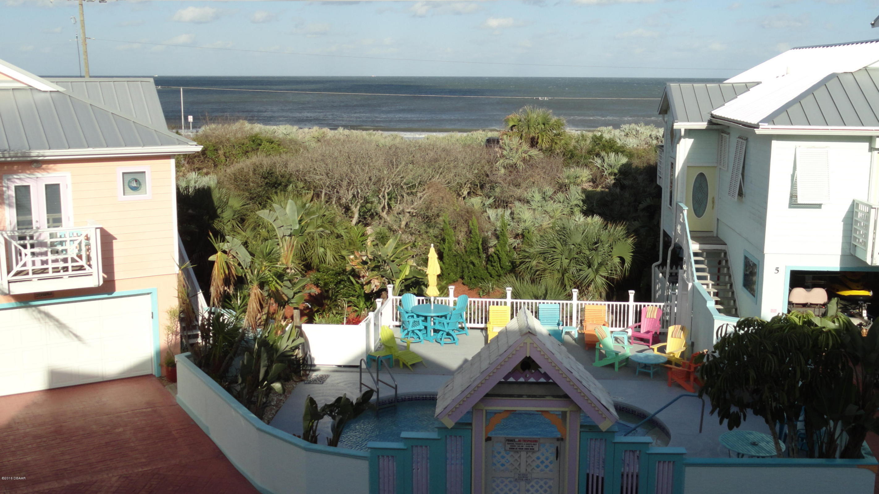 view from the barrier island condo ormond beach